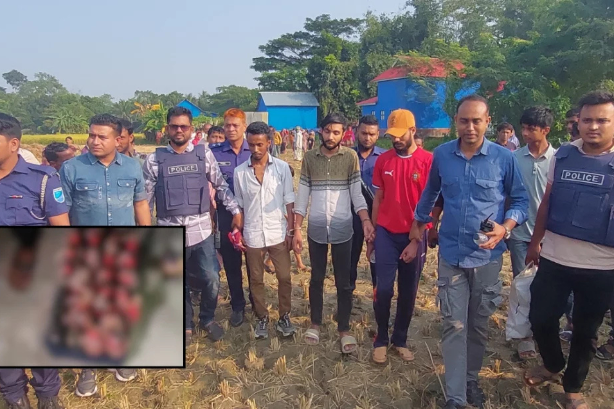 ফরিদপুরে বোমা তৈরির সময় আটক ৩ যুবক, লকডাউনে নাশকতার পরিকল্পনা