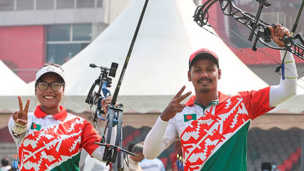 ফাইনালে বাংলাদেশের গর্ব — হিমু বন্যার নিশানায় সোনা 1762941055 এশিয়ান আর্চারির ফাইনালে হিমু-বন্যা, রুপা নিশ্চিত, এবার লক্ষ্য সোনা