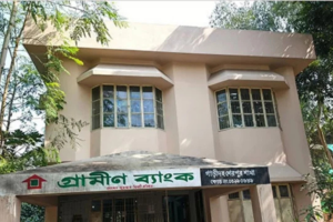 বগুড়ায় গ্রামীণ ব্যাংকে পেট্রল হামলায় অগ্নিকাণ্ড