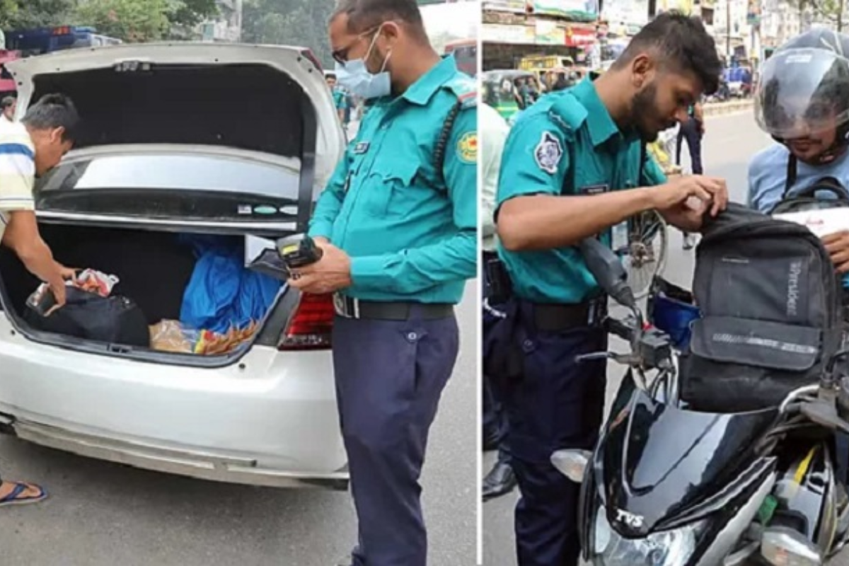 রাজধানীতে ‘লকডাউন’ জারি, মোড়ে মোড়ে তল্লাশি