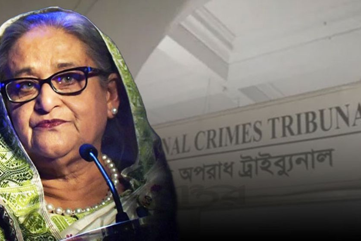 রায়ের প্রতিক্রিয়ায় ট্রাইব্যুনালের রায়কে পক্ষপাতদুষ্ট বললেন শেখ হাসিনা