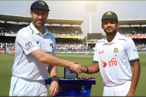 সিলেট টেস্টে আয়ারল্যান্ডকে চাপে ফেললো বাংলাদেশ, ২৭০/৮