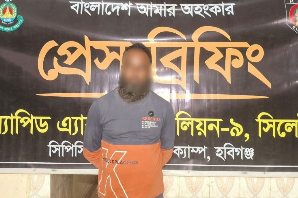 হবিগঞ্জের  মাধবপুরে ৬০ কেজি গাঁজাসহ মাদক ব্যবসায়ী গ্রেপ্তার