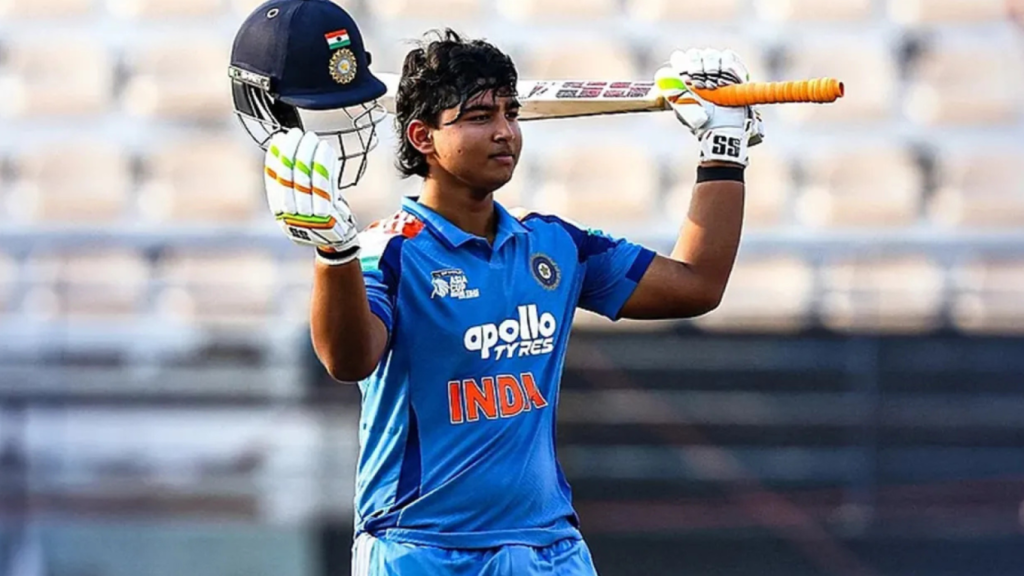 ৩২ বলে সেঞ্চুরি তবু সন্তুষ্ট নন বৈভবের বাবা—কী ভুল দেখলেন তিনি 1763296496 ৩২ বলে সেঞ্চুরি! তবু সন্তুষ্ট নন বৈভবের বাবা—কী ভুল দেখলেন তিনি?