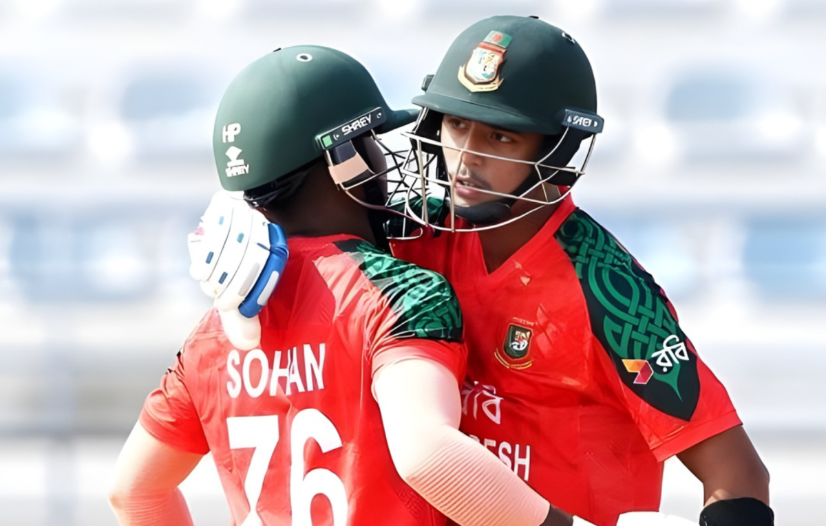 ৩৫ বলে সেঞ্চুরি! হাবিবুরের ব্যাটে নতুন ইতিহাস