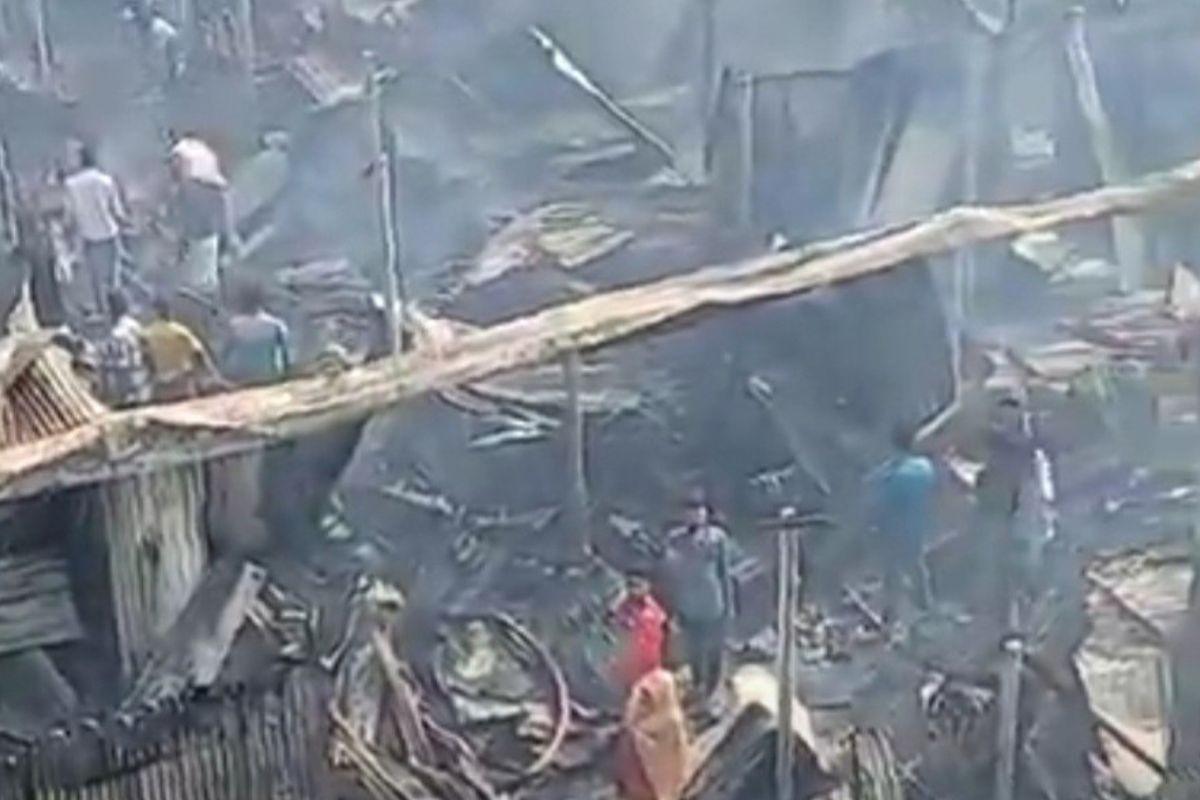 গাজীপুরে তিন স্থানে অগ্নিকাণ্ডে ব্যাপক ক্ষয়ক্ষতি