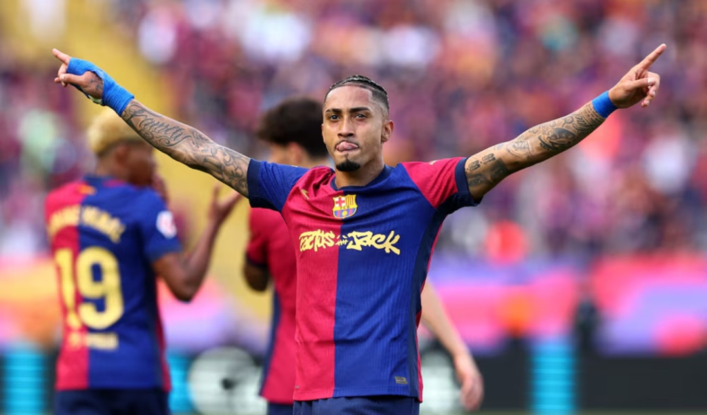 Raphinhas Omission from FIFA Best XI ‘Laughable Says Incensed Barcelona Coach 1766310290 রাফিনহার অনুপস্থিতি নিয়ে ক্ষুব্ধ বার্সা কোচ