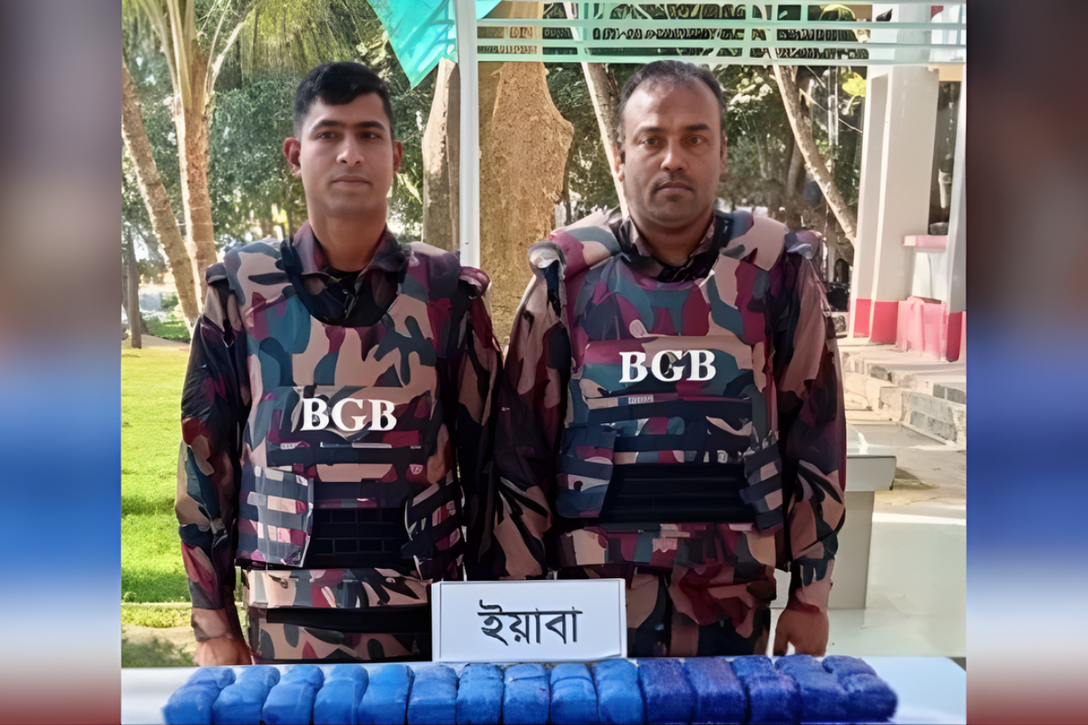 উখিয়া সীমান্তে বিজিবির অভিযানে বড় মাদক চালান উদ্ধার