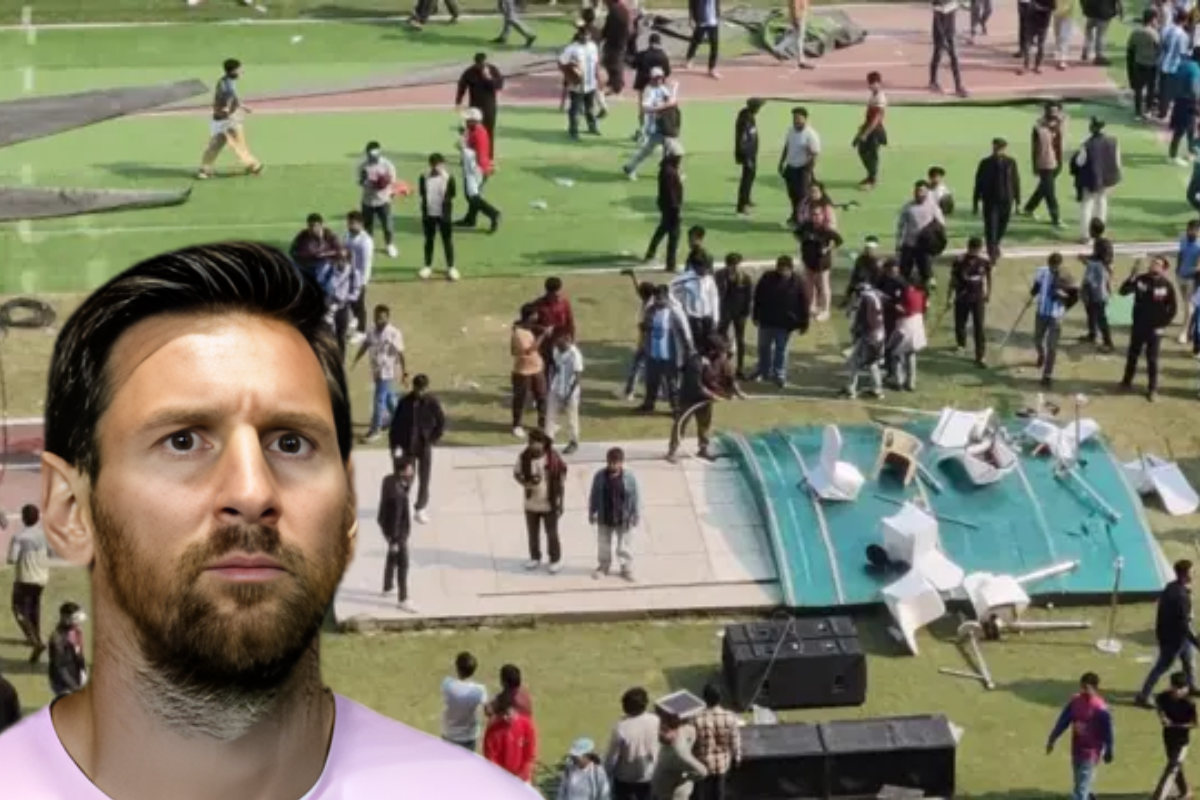 কলকাতার স্টেডিয়ামে মেসির দেখা না পেয়ে দর্শকদের বিশৃঙ্খলা, আয়োজক গ্রেপ্তার