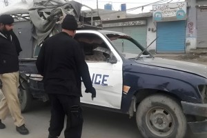 খাইবার পাখতুনখোয়ায় আবারো সন্ত্রাসী হামলা: পুলিশের গাড়িতে বোমা বিস্ফোরণে এএসআইসহ তিনজন নিহত