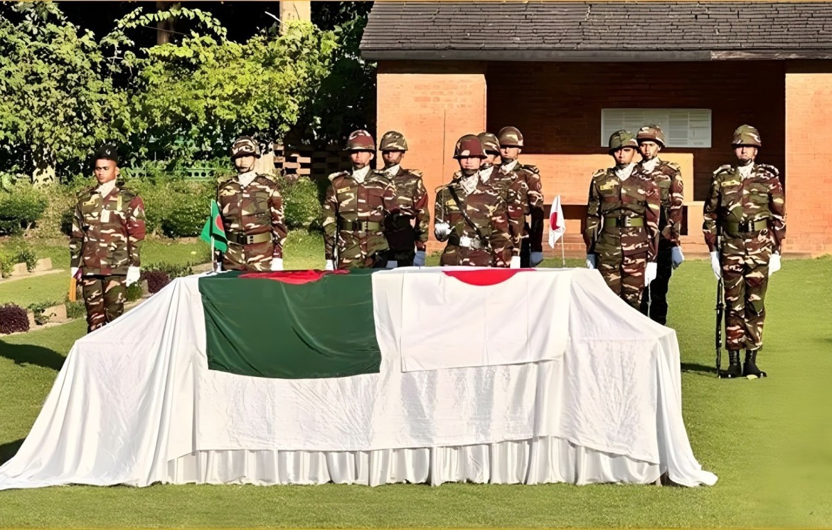 চট্টগ্রাম থেকে জাপানি সৈন্যদের দেহাবশেষ উত্তোলন করে দেশে প্রেরণ