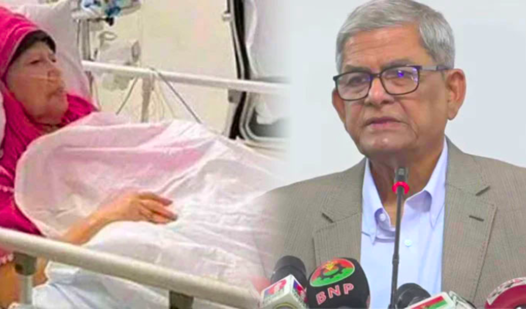 চিকিৎসকের অনুমোদন পেলেই খালেদা জিয়াকে লন্ডনে নেবে বিএনপি 1764932911 চিকিৎসকের অনুমোদন পেলেই খালেদা জিয়াকে লন্ডনে নেবে বিএনপি