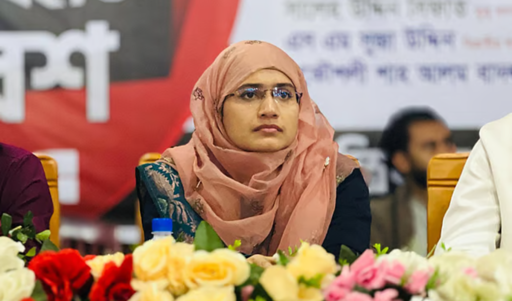 জামায়াতের সঙ্গে জোট করলে এনসিপিকে দিতে হবে কঠোর মূল্য সামান্তা শারমিন 1766922853 জামায়াতের সঙ্গে জোট করলে এনসিপিকে দিতে হবে কঠোর মূল্য: সামান্তা শারমিন