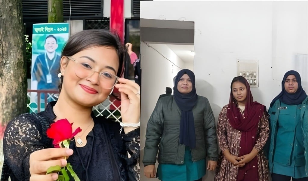 জুলাই যোদ্ধা তাহরিমা গ্রেফতার গাজীপুরে 1766637294 ৫০ কোটি টাকা চাঁদাবাজির অভিযোগে ‘জুলাইযোদ্ধা’সুরভী গ্রে’ফতার