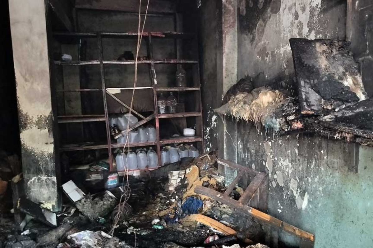 টাঙ্গাইলে দোকানে আগুনে দগ্ধ হয়ে ব্যবসায়ীর মৃত্যু