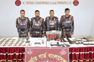 রঙ্গীখালী পাহাড়ে অভিযান, সশস্ত্র ডাকাত দলের অস্ত্র উদ্ধার