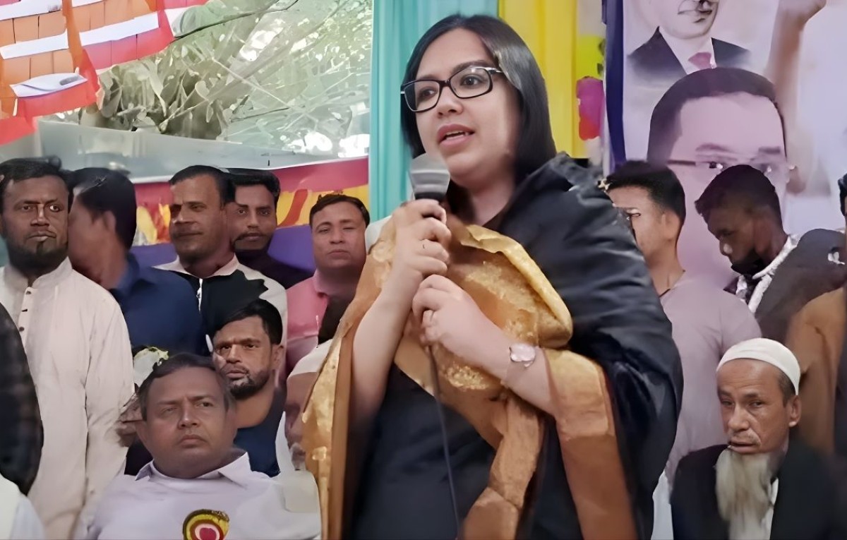 রুমিন ফারহানা: পাশে থাকলে সরাইল-আশুগঞ্জ থেকে নির্বাচন করব
