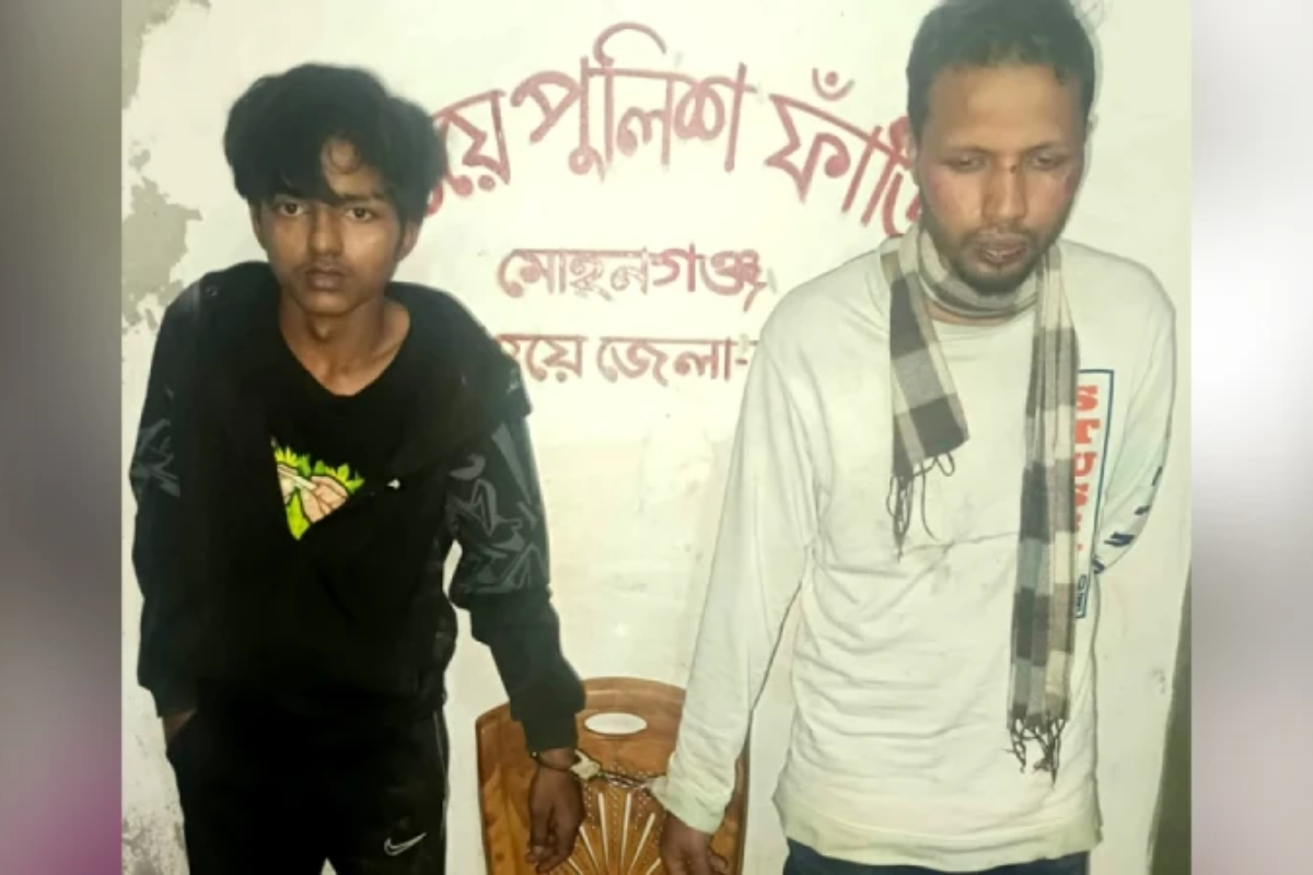 গভীর রাতে যাত্রীবেশে ট্রেনে ডাকাতি, গ্রেপ্তার ২