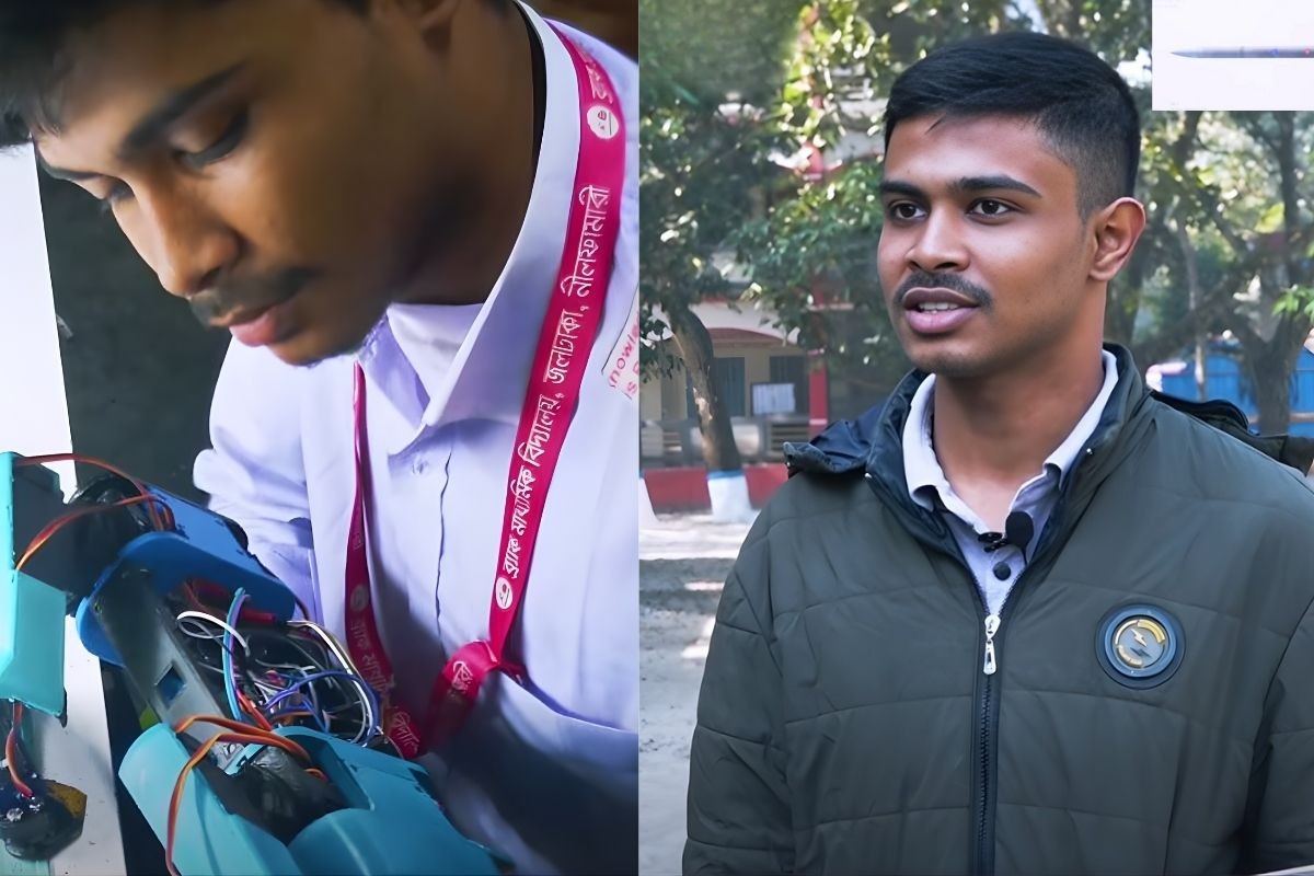 গ্রামে বসেই আধুনিক মিসাইল তৈরি করছেন এক কিশোর