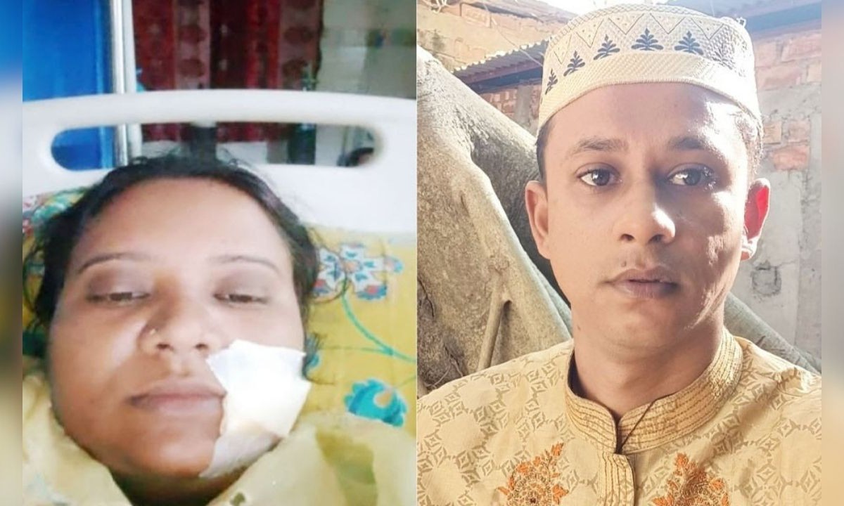 দ্বিতীয় বিয়েতে বাধা দেওয়ায় স্ত্রীর মুখে নেতার ছুরিকাঘাত