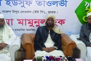 নির্বাচনে সমান সুযোগ নিয়ে মাওলানা মামুনুল হকের সংশয় প্রকাশ