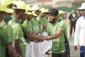 মাইলস্টোন স্পোর্টস ফেস্টিভ্যালে শিক্ষার্থীদের অনুপ্রেরণা জোগালেন মুশফিকুর রহিম