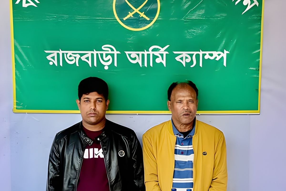 রাজবাড়ীতে বিএনপি নেতা গ্রেপ্তার, উদ্ধার অবৈধ আগ্নেয়াস্ত্র