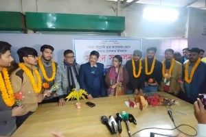 শেরপুরে বৈষম্যবিরোধী ছাত্র আন্দোলনের তিন শতাধিক নেতাকর্মীর বিএনপিতে যোগদান