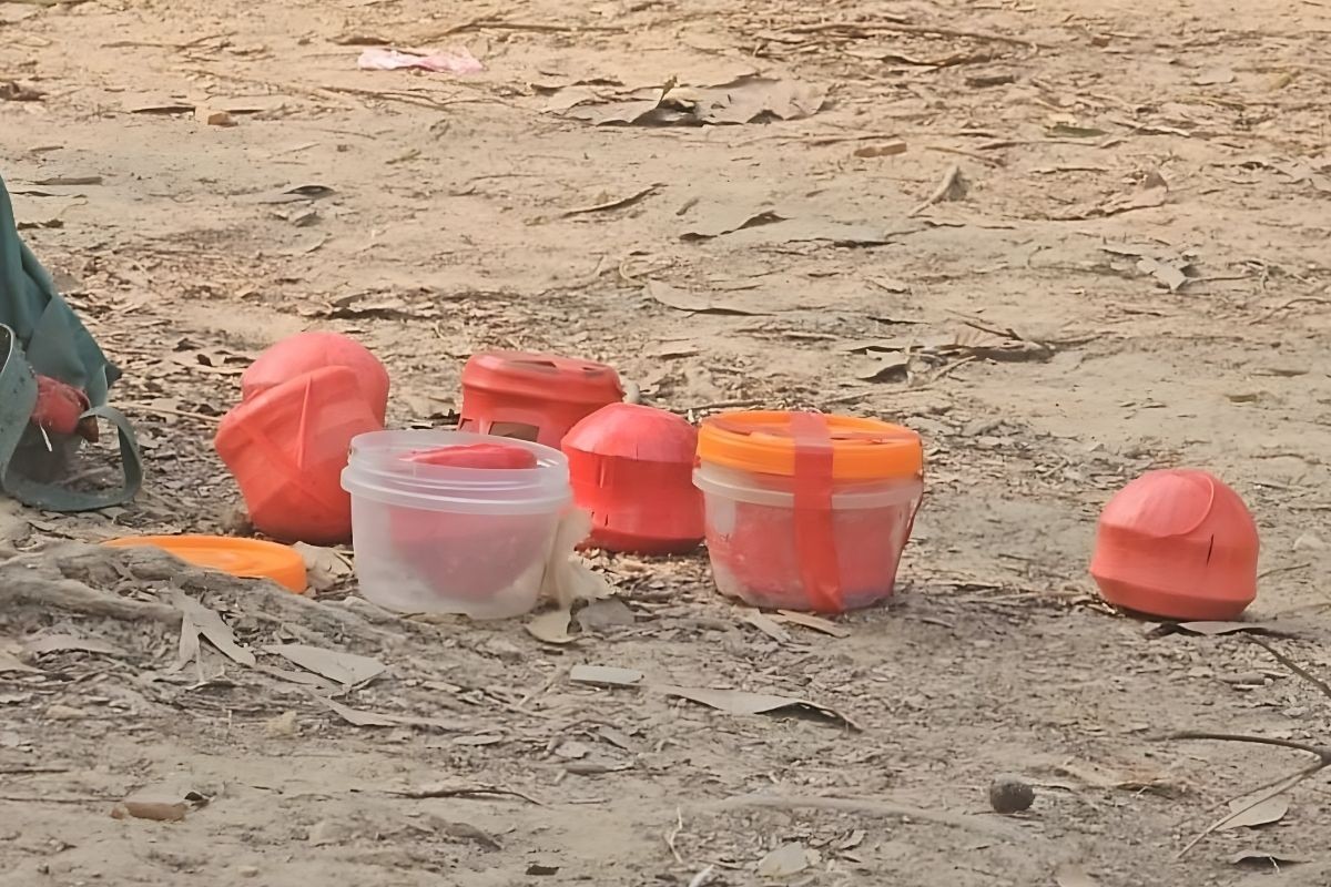 শ্রীপুরের পুকুরে ককটেল পাওয়া গেছে