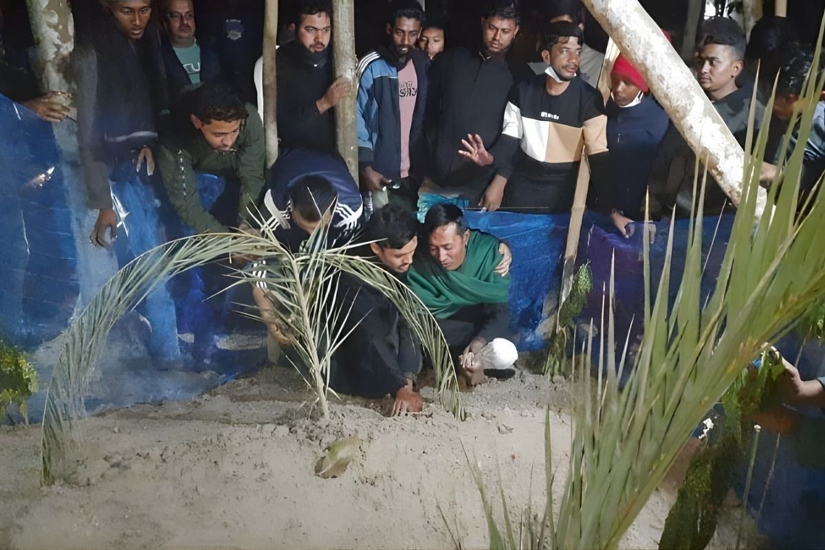 স্ত্রী-সন্তানের লাশের বিনিময়ে জামিন পেলেন সাদ্দাম