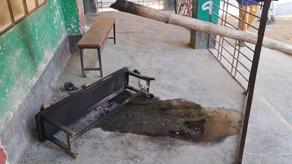 নেত্রকোনায় চার ভোটকেন্দ্রে অগ্নিসংযোগ ঘটল