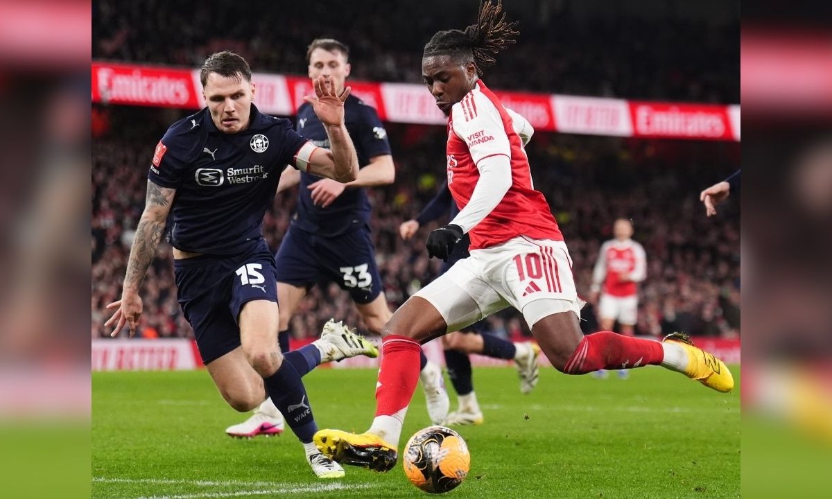 এফএ কাপে এজের জাদুকরী পারফরম্যান্সে উইগানকে উড়িয়ে দিল আর্সেনাল