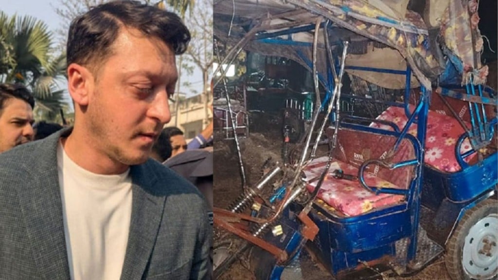ওজিলের গাড়িবহরের সঙ্গে অটোরিকশার সংঘর্ষ আহত চালক ওজিলের গাড়িবহরের সঙ্গে অটোরিকশার সংঘর্ষ: আহত চালক