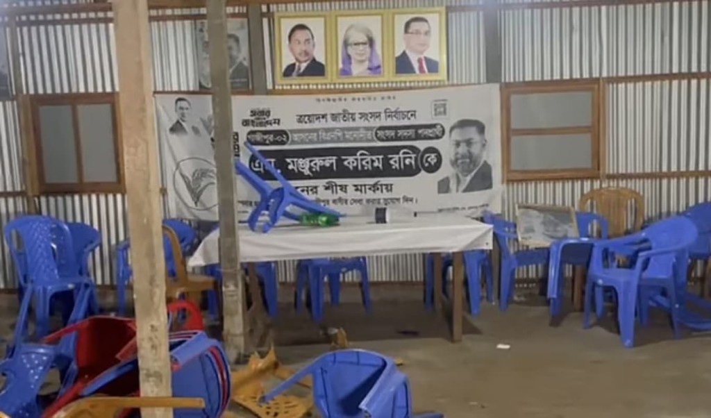 খাসজমির কার্যালয় নিয়ে বিএনপিতে সংঘর্ষ