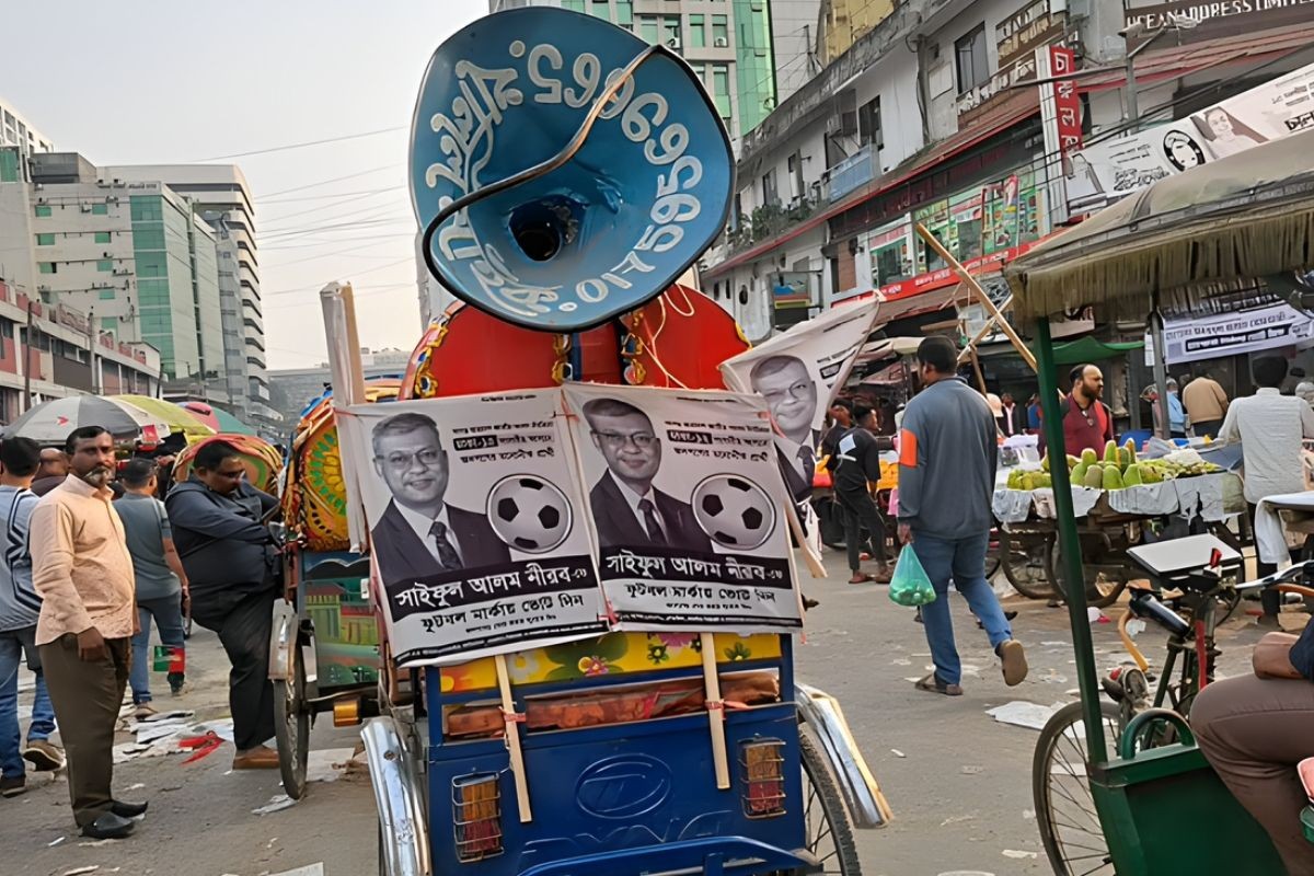 নির্বাচনী মাইকে বাড়ছে শব্দদূষণের মাত্রা