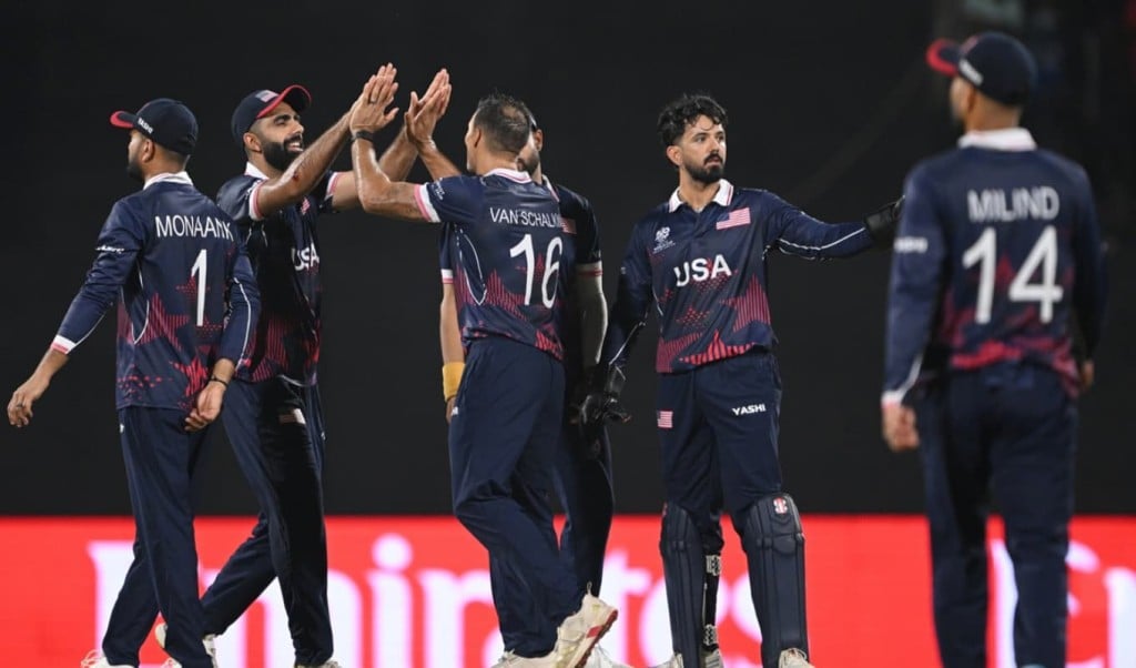 নেদারল্যান্ডসের বিপক্ষে মার্কিন যুক্তরাষ্ট্রের রেকর্ড গড়া টি২০ বিশ্বকাপ জয়