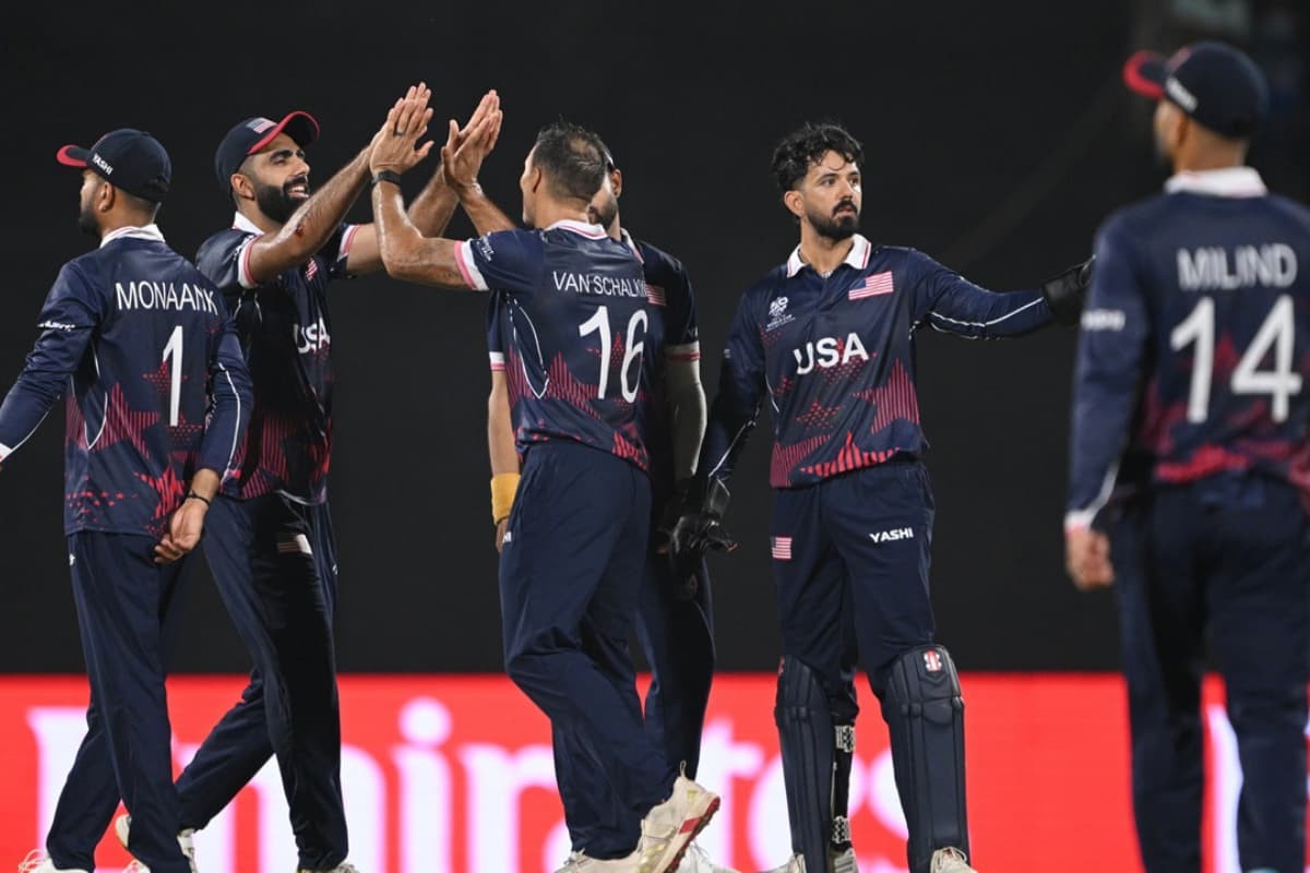 নেদারল্যান্ডসের বিপক্ষে মার্কিন যুক্তরাষ্ট্রের রেকর্ড গড়া টি২০ বিশ্বকাপ জয়