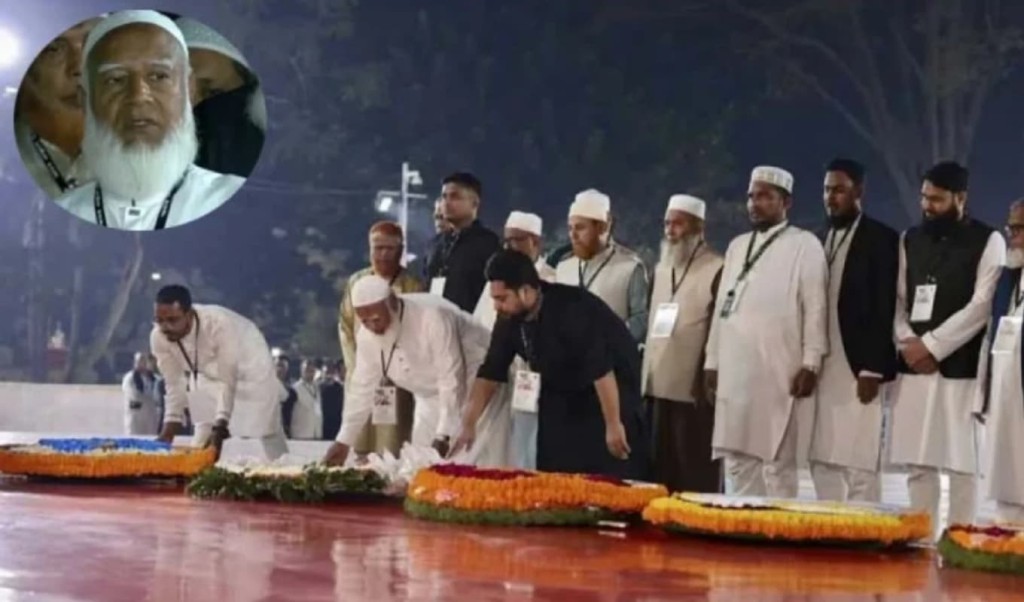 প্রথমবারের মত শহীদ মিনারে শ্রদ্ধা নিবেদন করলেন জামায়াত আমির