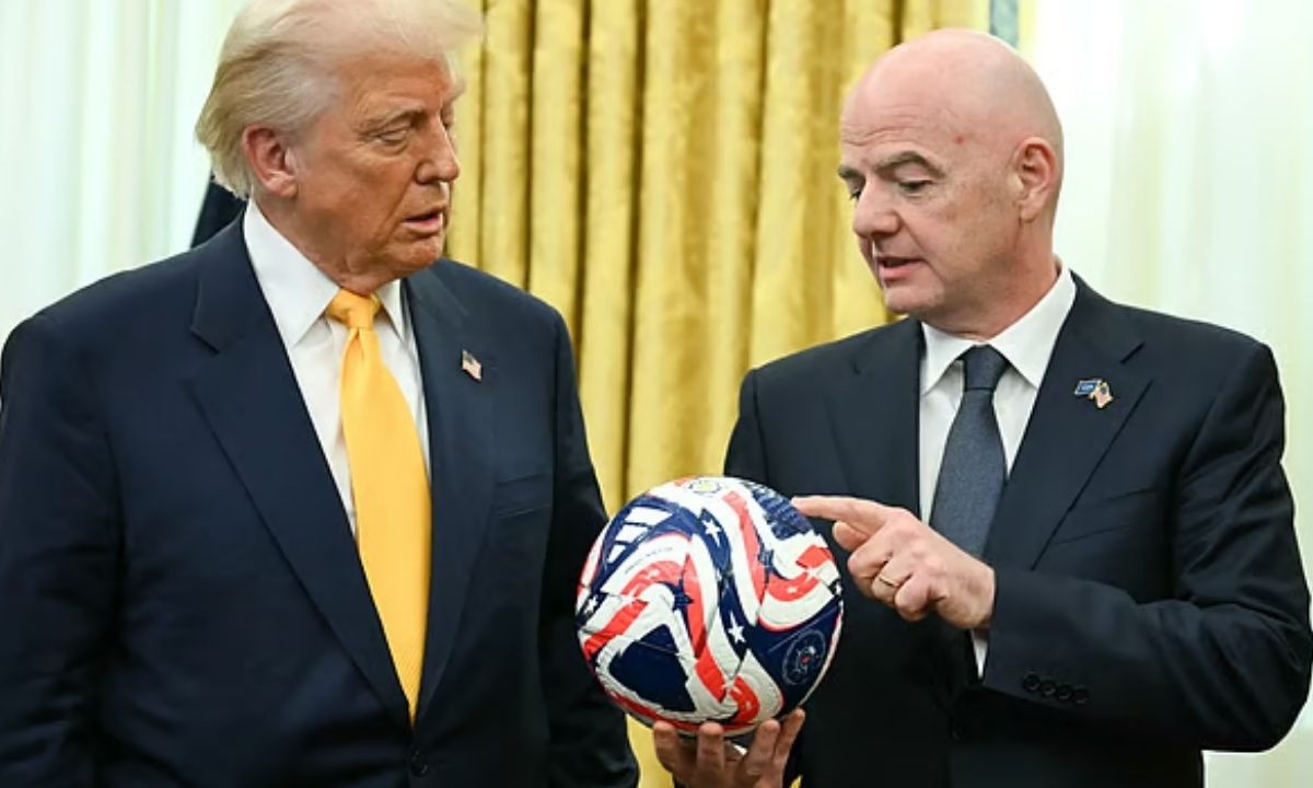 ফিফা সভাপতি হিসেবে ইনফান্তিনোর দীর্ঘমেয়াদ চান ডোনাল্ড ট্রাম্প