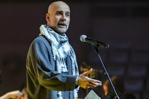 ফিলিস্তিনিসহ দুনিয়ার নিপীড়িতদের পাশে দাঁড়ালেন গার্দিওলা