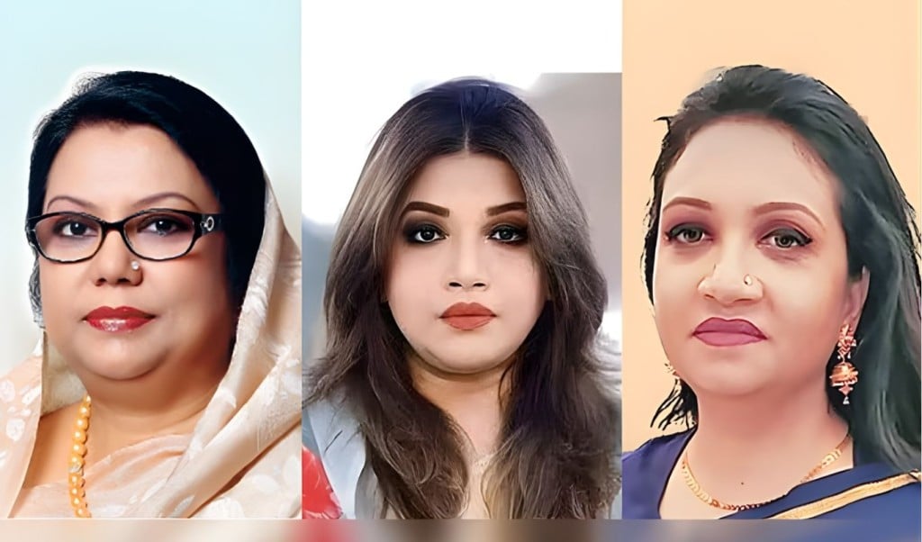 বাবার পদচারণায় তিন নারী রাজনীতিতে, দায়িত্ব পেলেন মন্ত্রী ও প্রতিমন্ত্রী