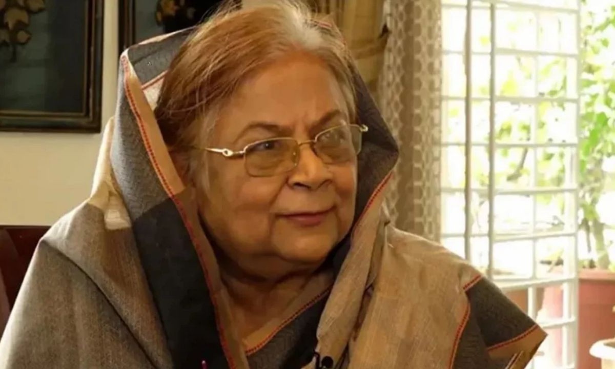 বিএনপি নেত্রী সেলিমা রহমান গুরুতর অসুস্থ হয়ে সিসিইউতে
