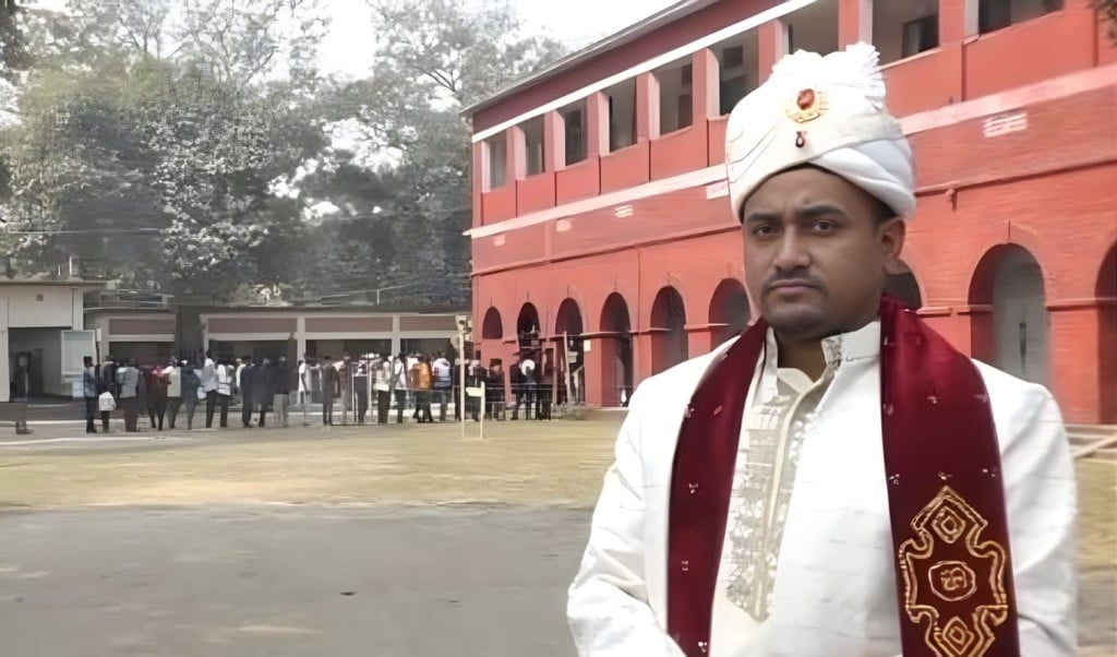 বিয়ের সাজে ভোটার, উৎসবে ভরল নীলফামারী