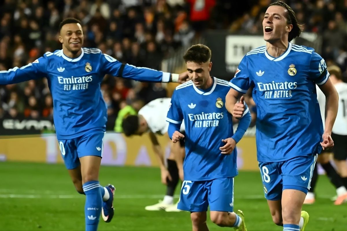 ভ্যালেন্সিয়াকে হারিয়ে শীর্ষের পথে রিয়ালের অগ্রগতি