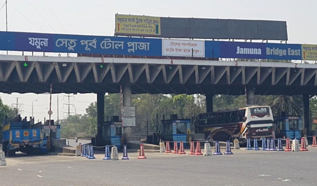 যমুনা সেতুতে ২৪ ঘণ্টায় যানবাহন চাপ