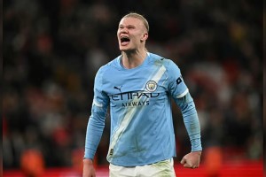 রোমাঞ্চকর অ্যানফিল্ড: হলান্ডের নাটকীয় গোলে সিটির মহামূল্যবান জয়