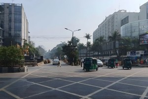 শাহবাগ-ইন্টারকন্টিনেন্টালে জোরদার পুলিশি নিরাপত্তা