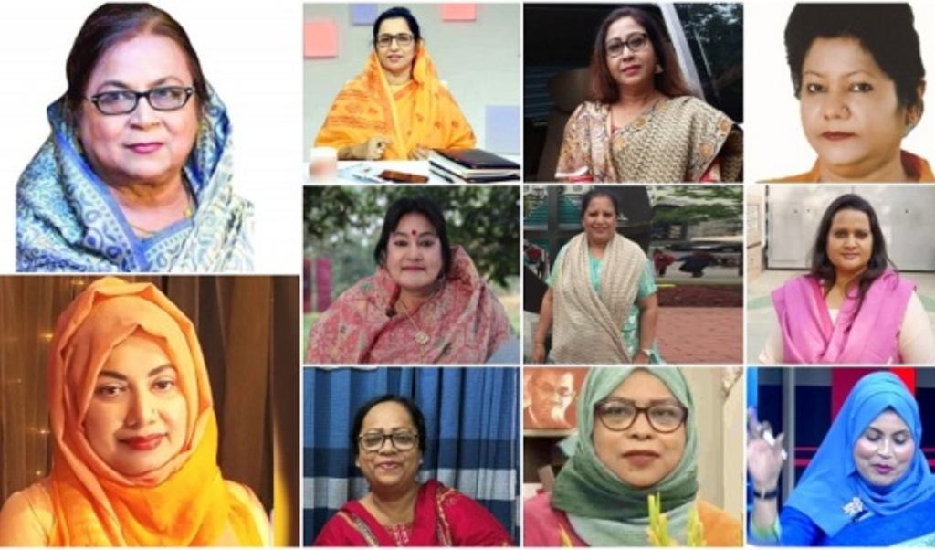 সংরক্ষিত নারী আসনে নেতৃত্বে বিএনপির নেত্রীরা সংরক্ষিত নারী আসনে নেতৃত্বে বিএনপির নেত্রীরা