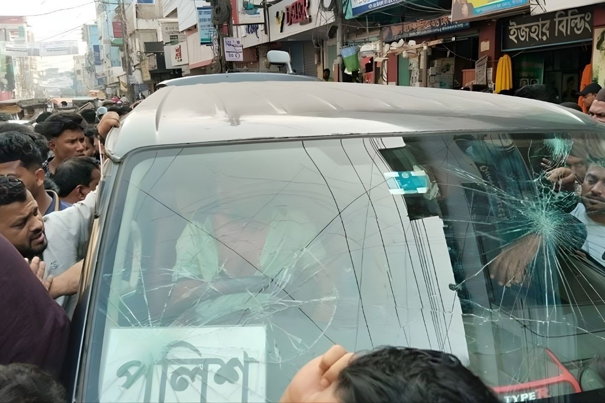 সৈয়দপুরে পুলিশ মারধরের ঘটনায় আসামি ছিনতাই