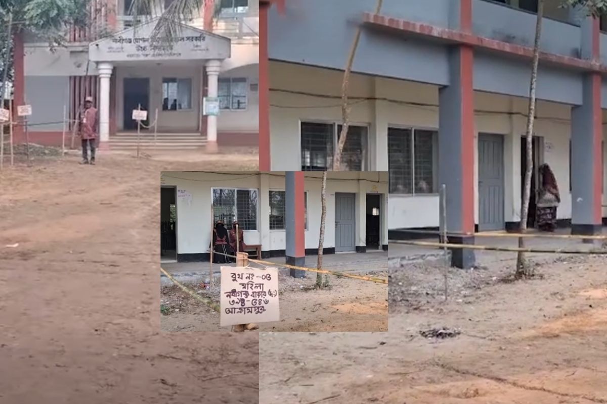 হবিগঞ্জ-১: বেলা বাড়ছে, কিন্তু ভোটারের কম উপস্থিতি
